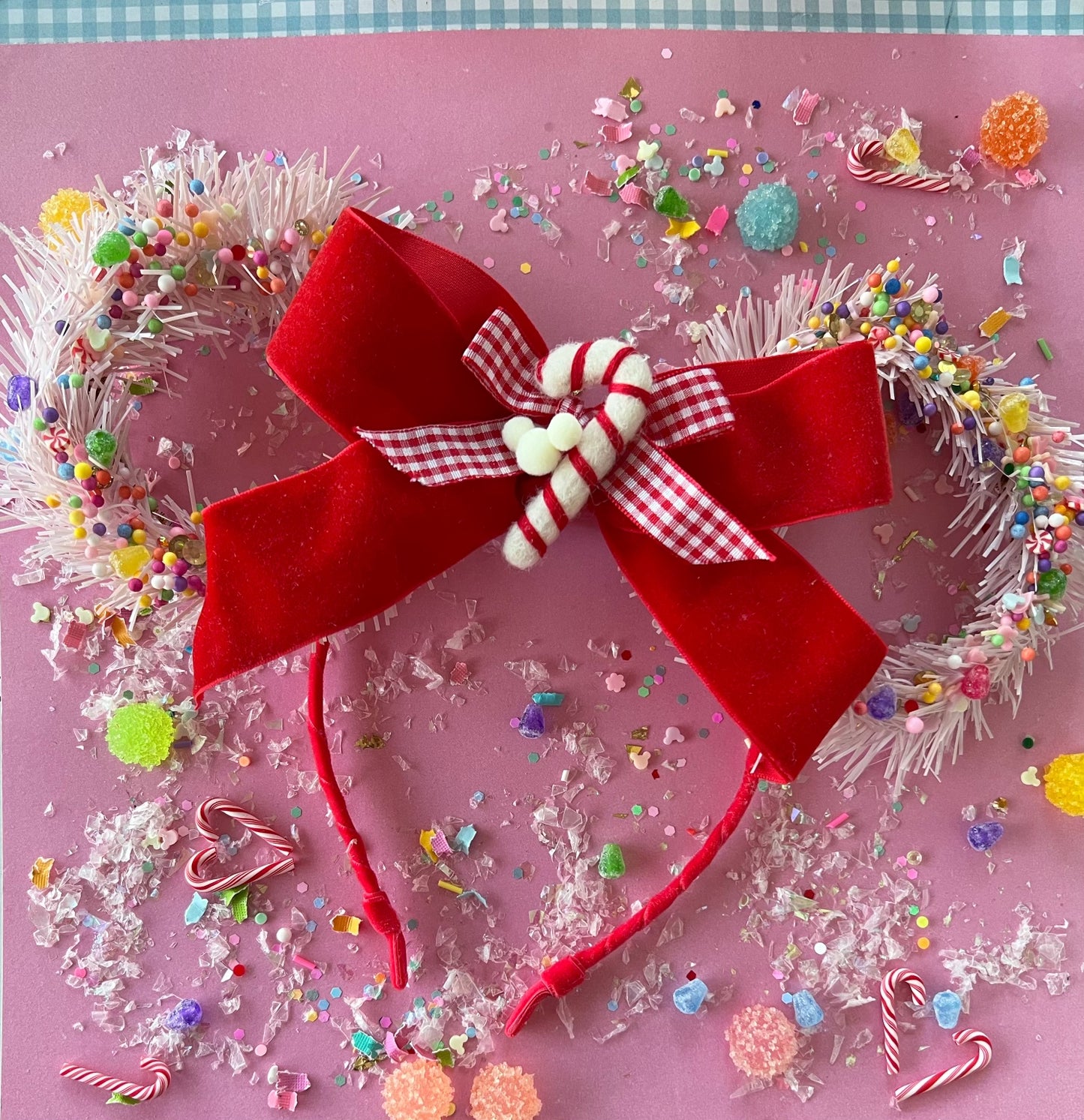 Confetti Christmas Mouse Ears