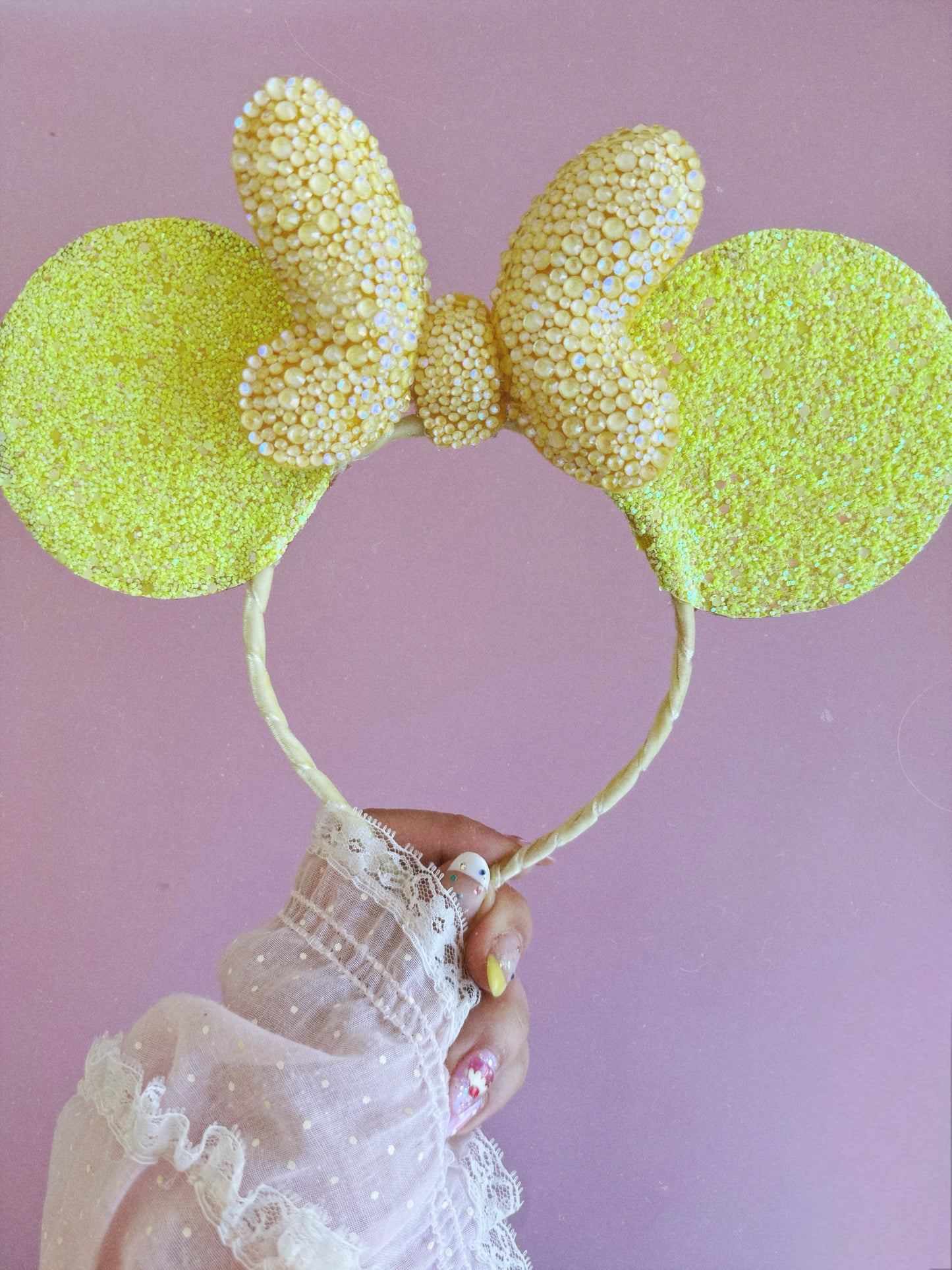 Shimmer Yellow Mouse Ears