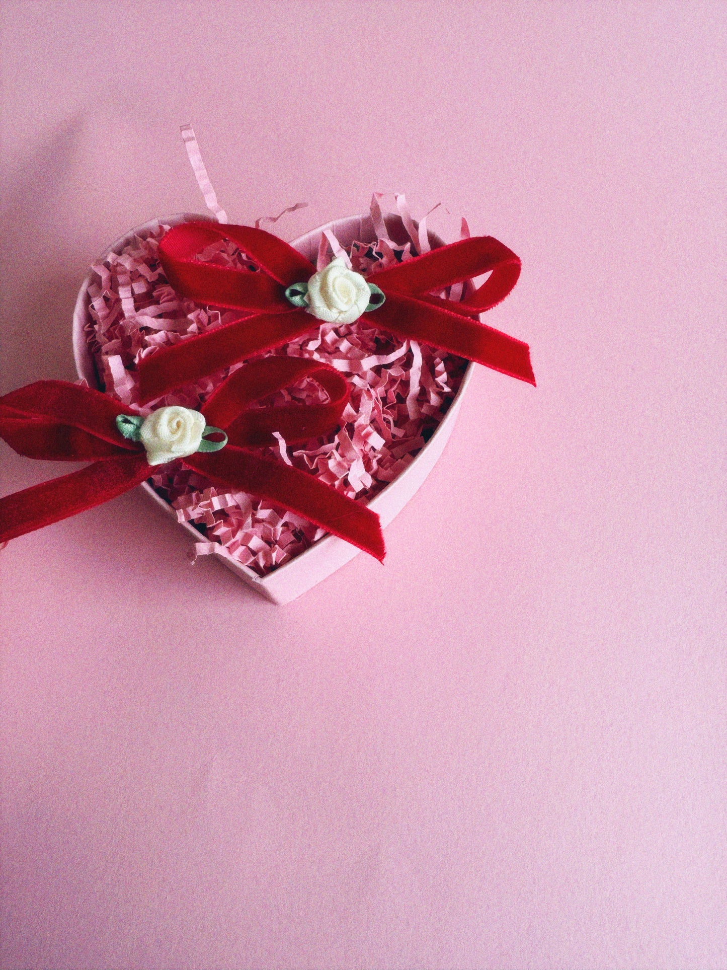 Red Rosette Bows
