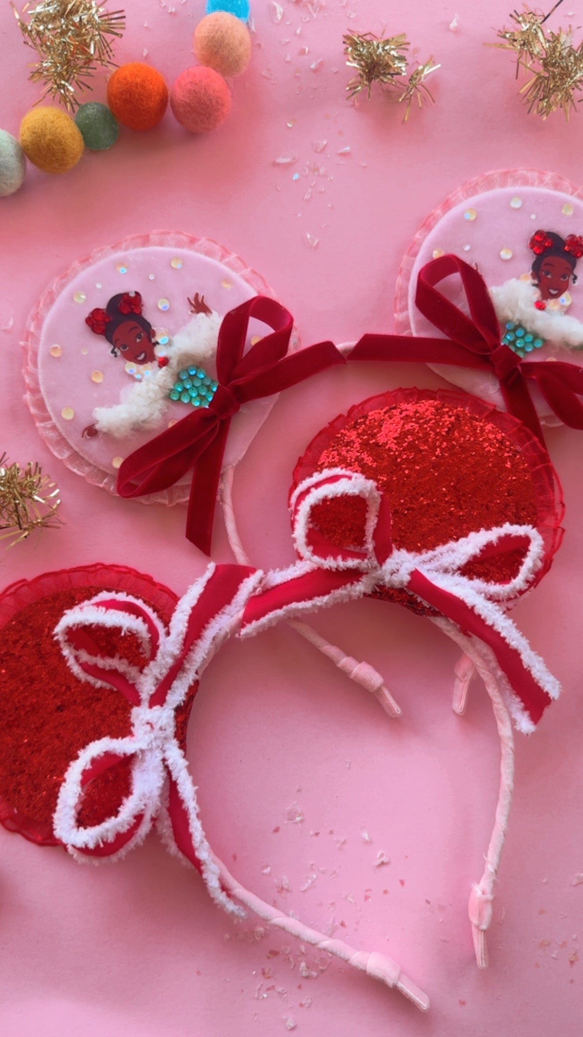 Rollypolly X Flamingo Baby Boutique Princess Mouse Ears