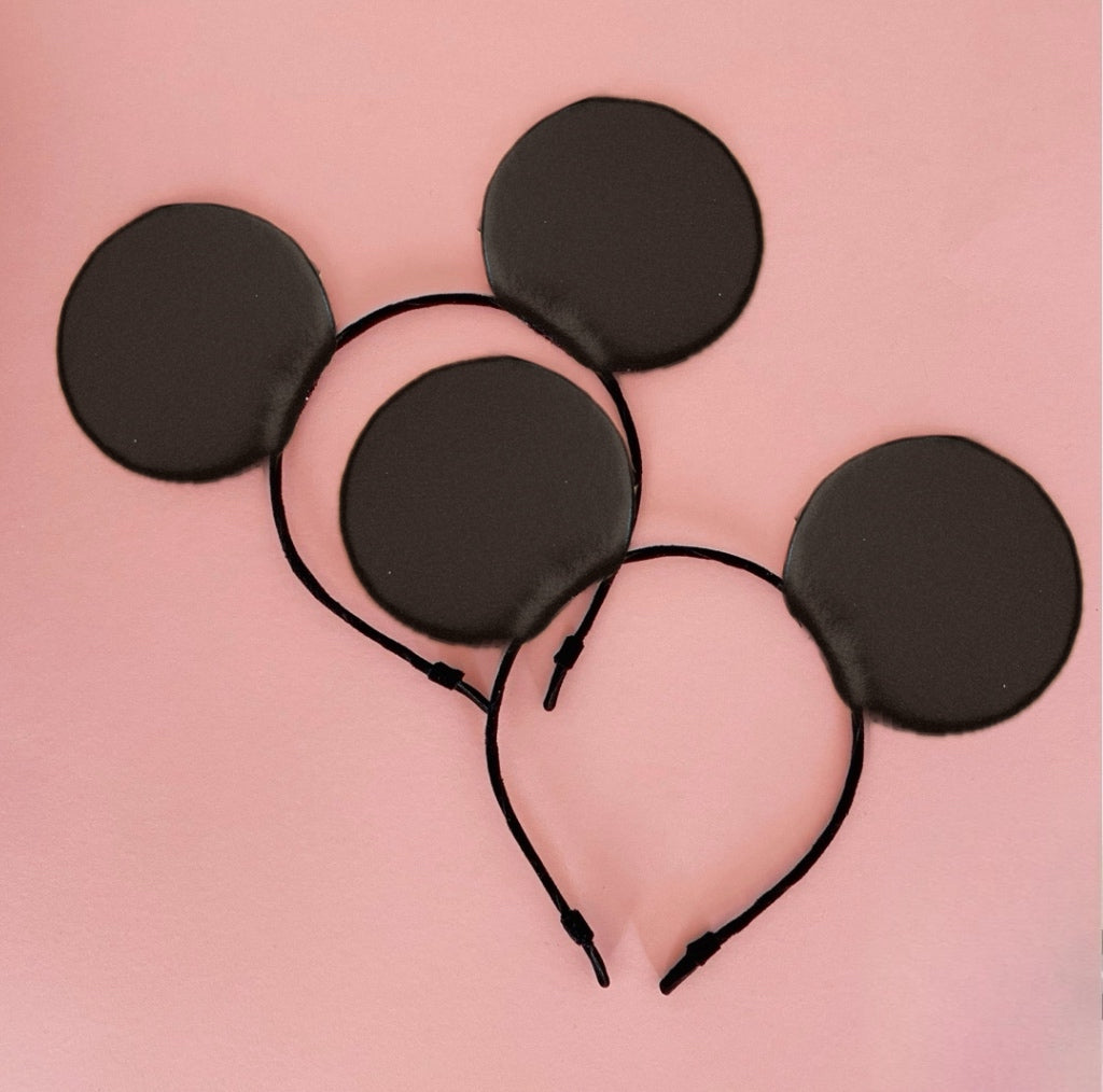 All Black MOUSE EARS