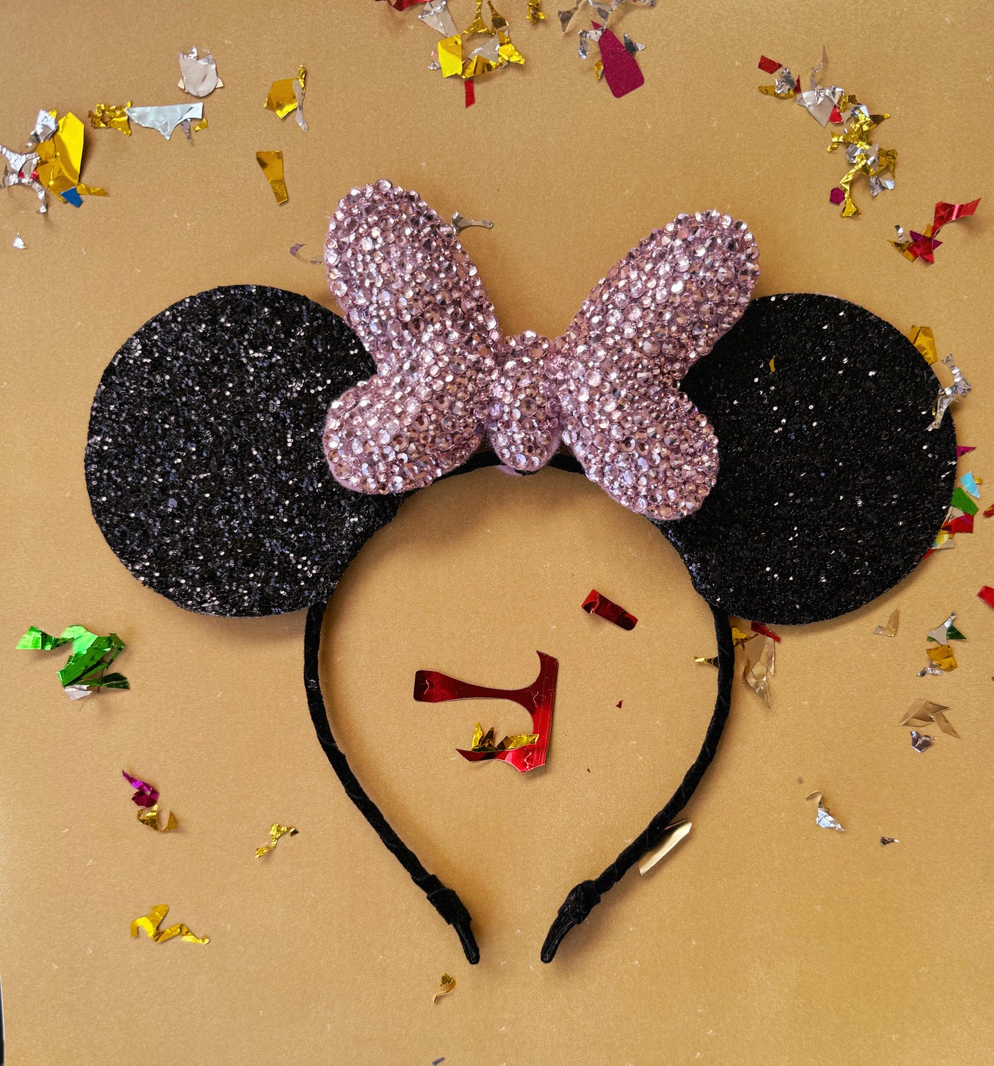 Dusty Pink Mouse Ears