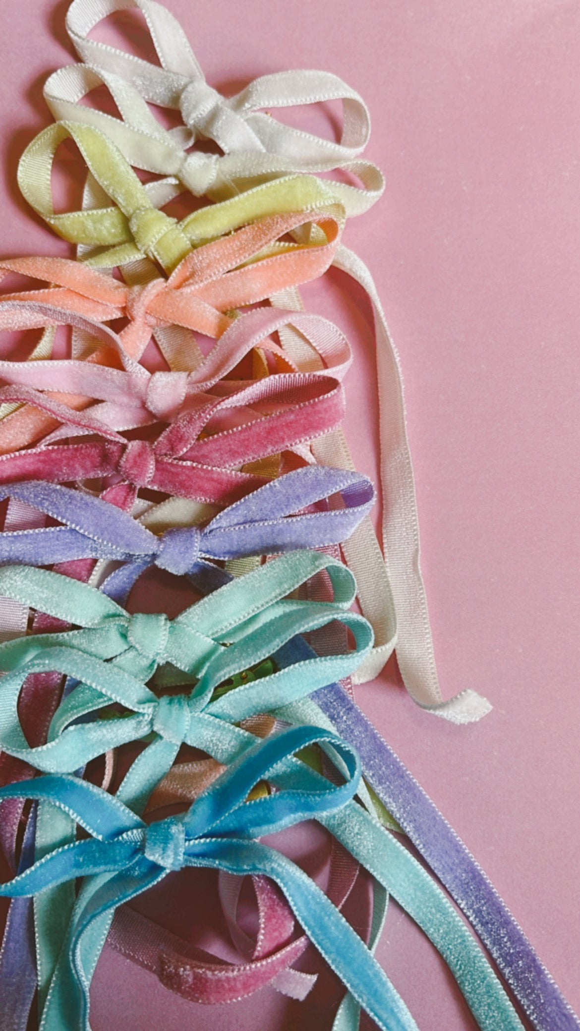 VELVET RIBBON BOW