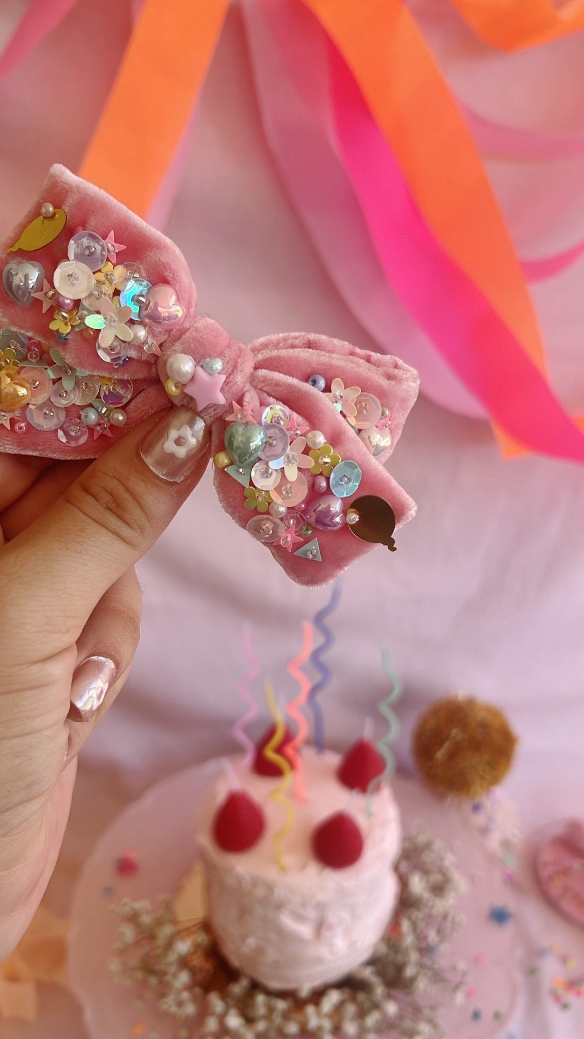 Barbie Birthday Hair Clip