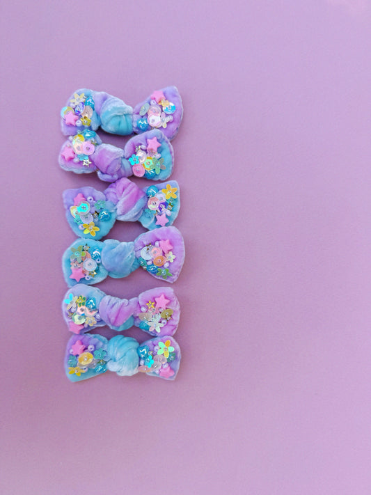 Cotton Candy Magic Bow