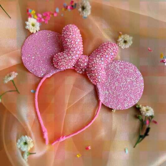 Shimmer Pink Mouse Ears