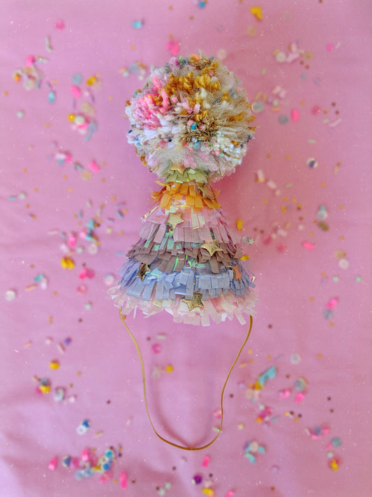 Bluey Fringe Party Hat