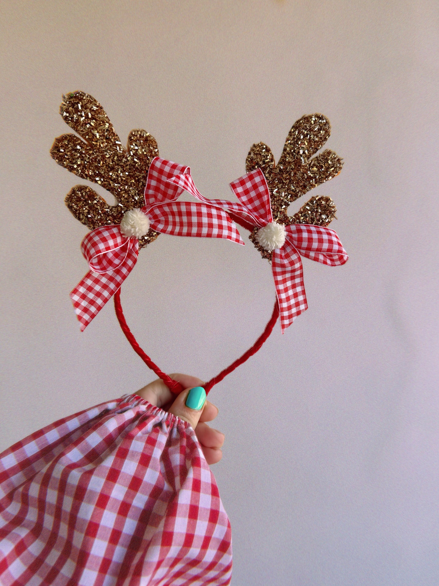 Oh Deer Gingham Bows