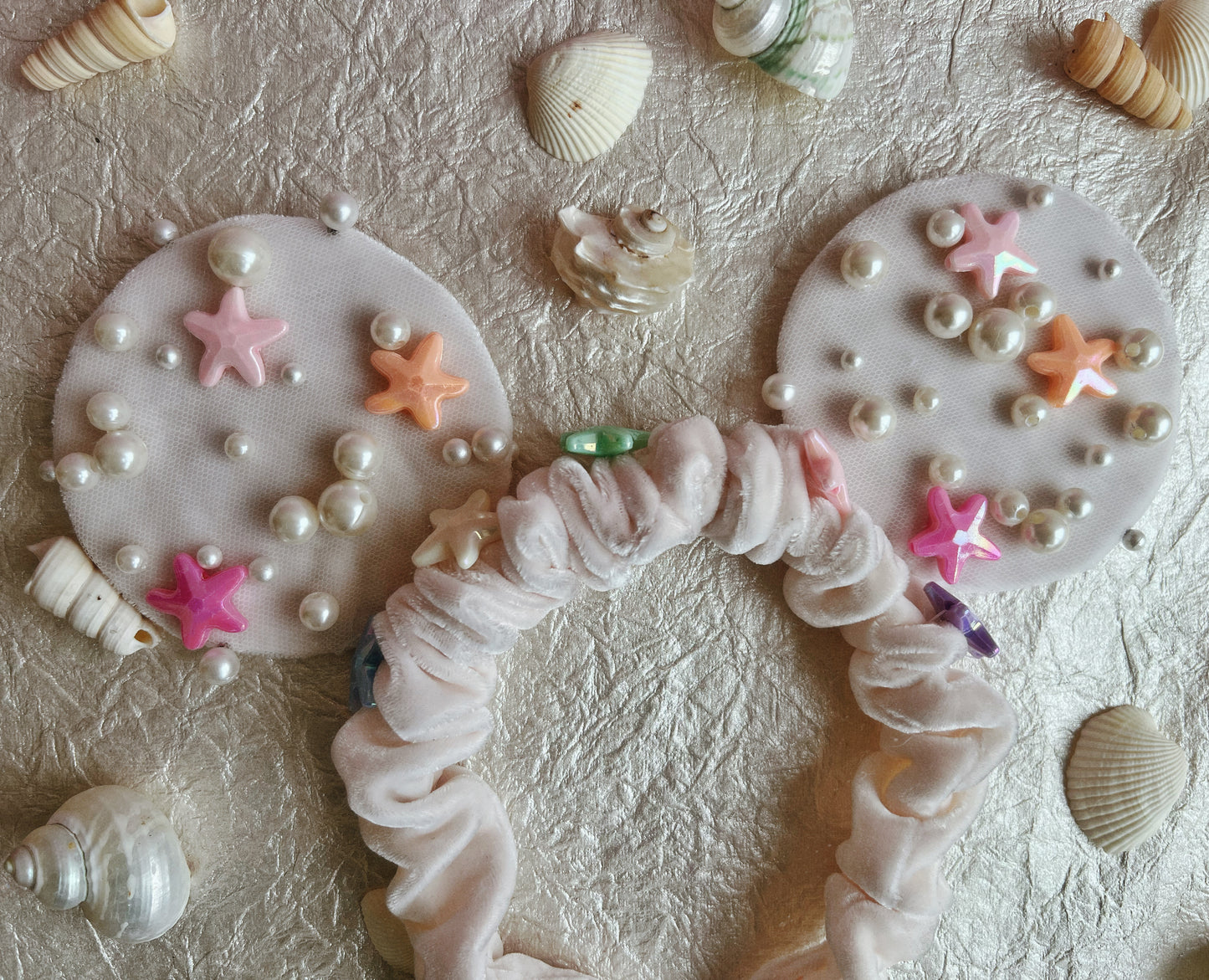 PASTEL STARFISH MOUSE EARS