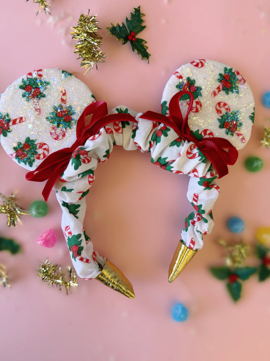 Peppermint Vintage Mouse ears