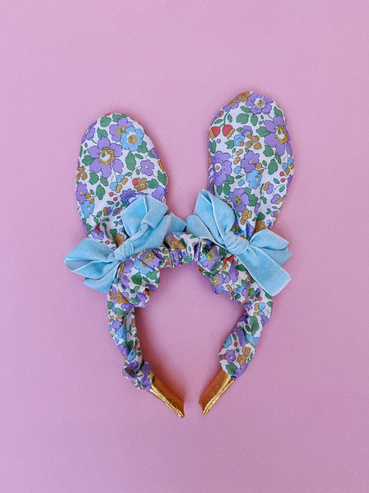 Dainty Lilac Coquette Bunny Ears