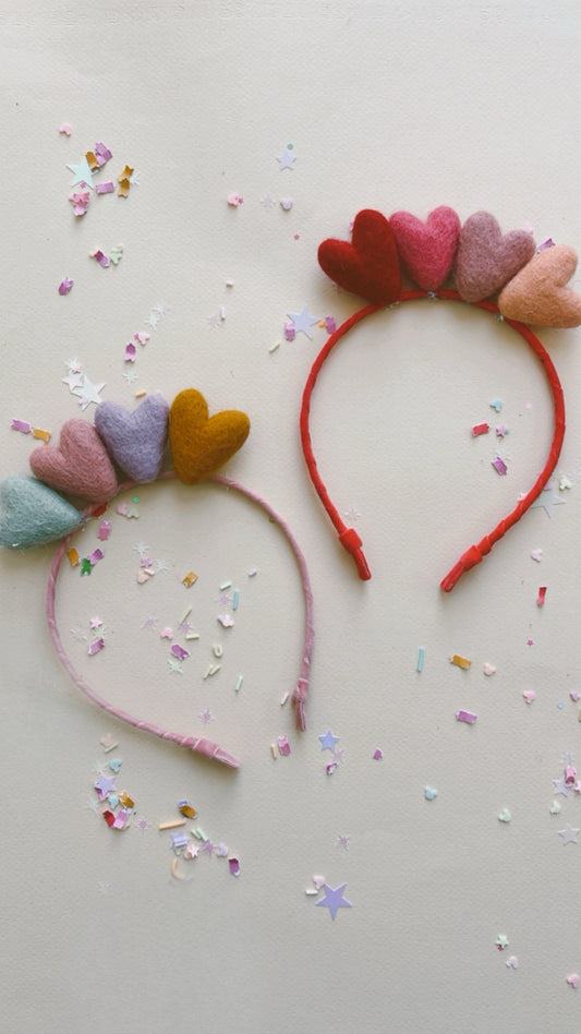 Hearts Headband