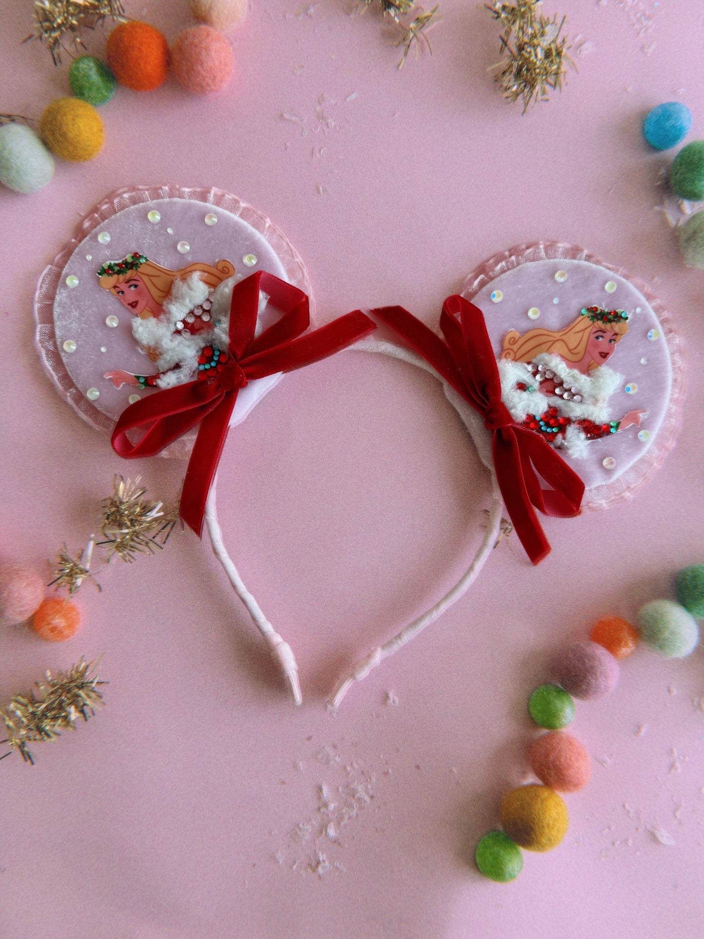 Rollypolly X Flamingo Baby Boutique Princess Mouse Ears