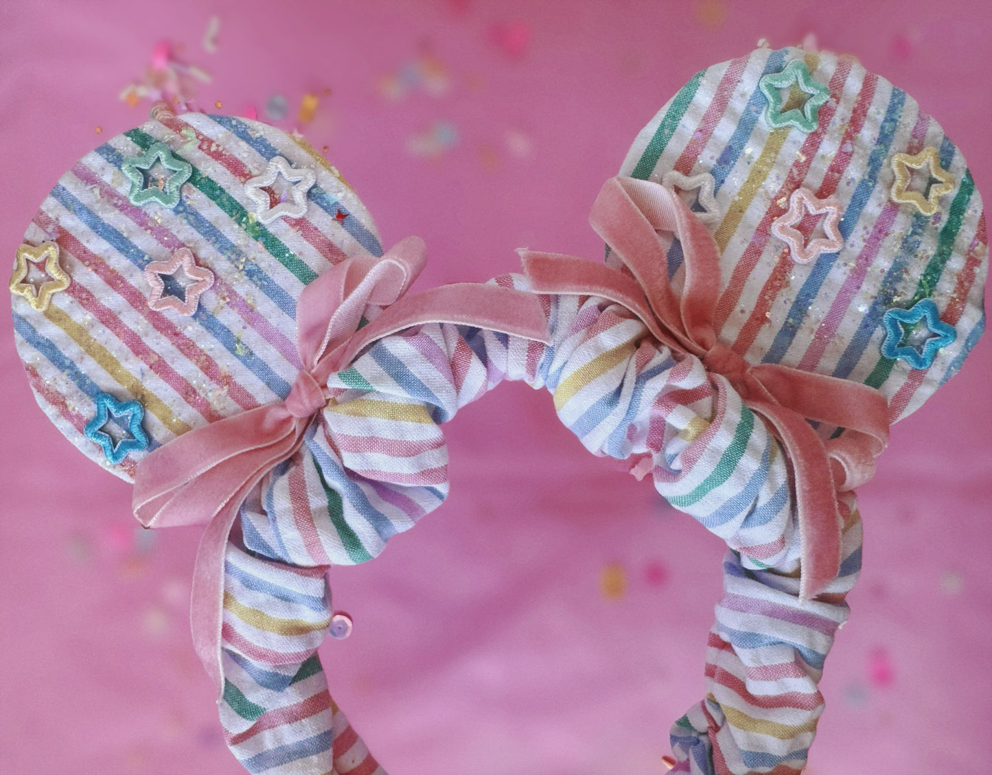 BIRTHDAY Stripes Mouse ears